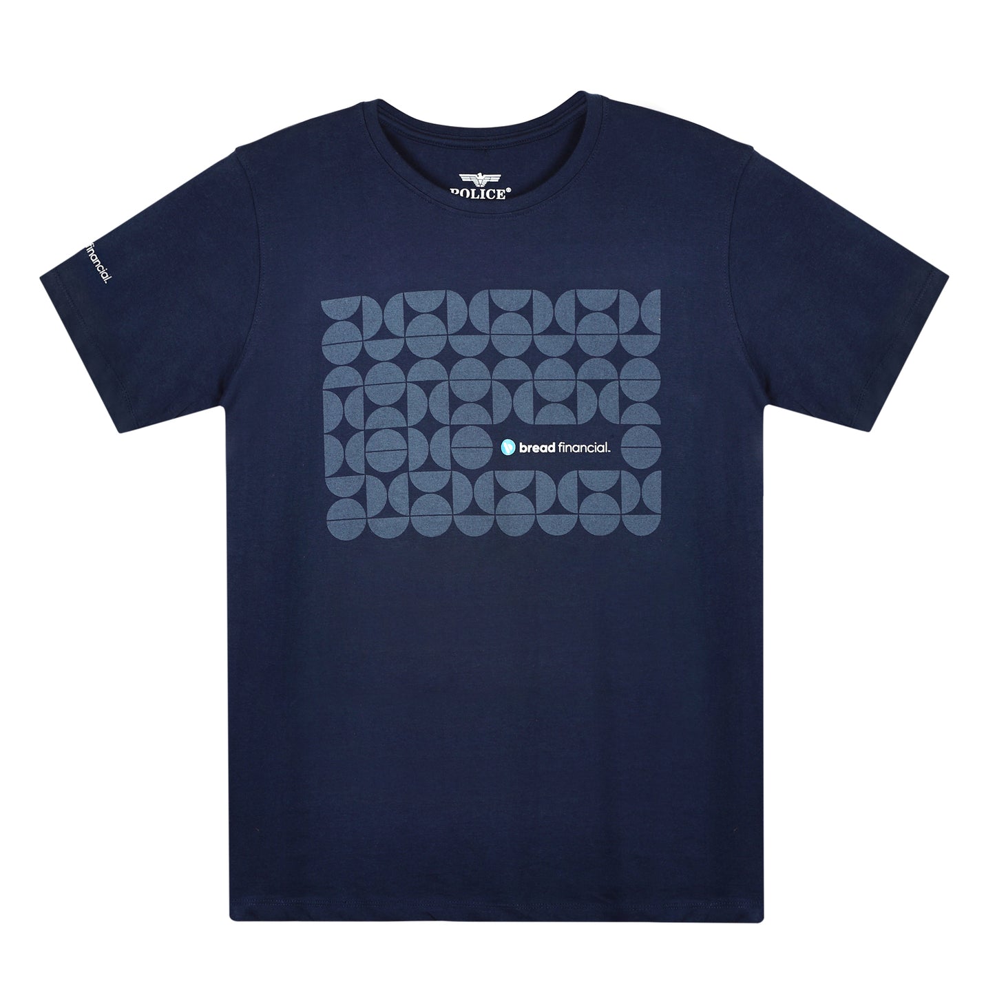 Navy Blue Round Neck T-shirt